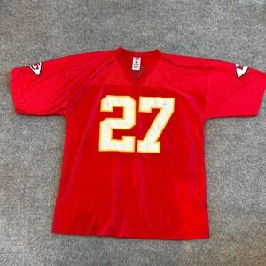 Vintage Reebok Kansas City Chiefs Larry Johnson NFL Jersey Adult XL